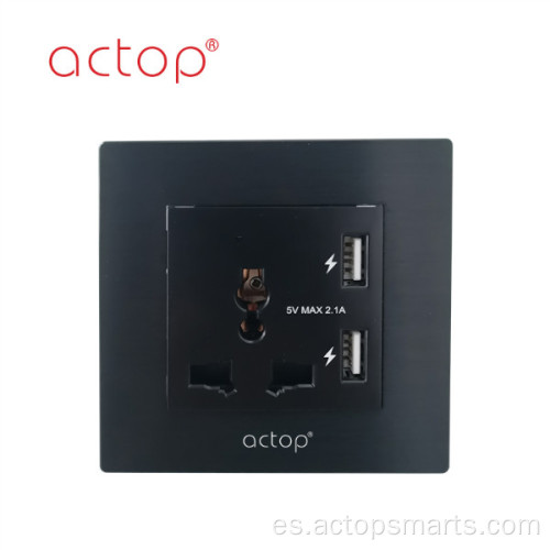 Interruptor ACTOP de acero inoxidable para hotel